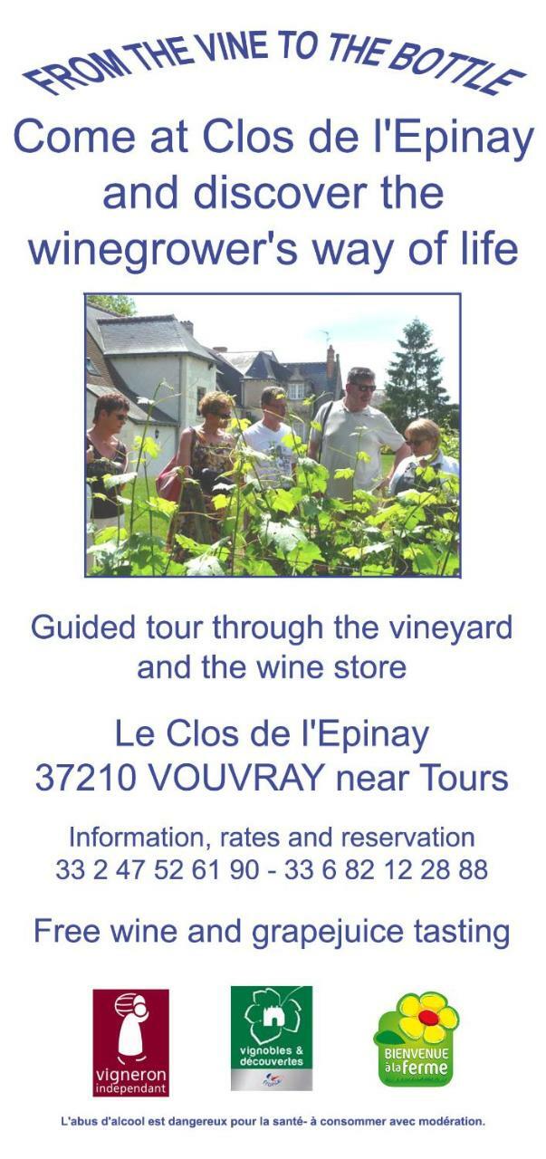 Au Clos De L'Epinay 부브래 외부 사진